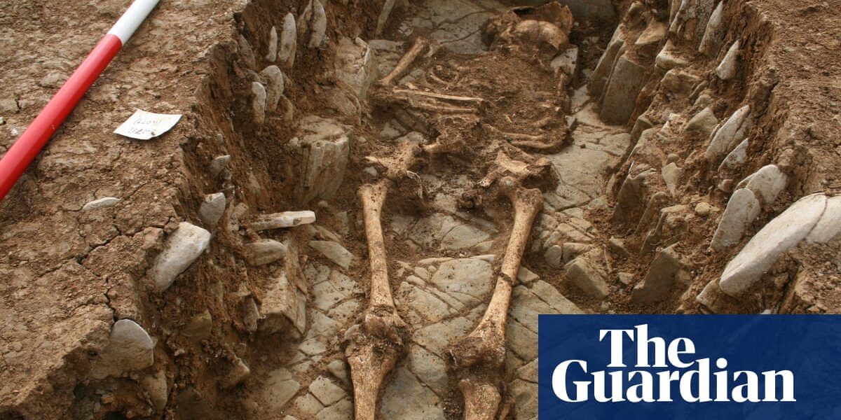 A cemetery from the early medieval era in Wales was discovered, containing buried bodies in a crouched position.