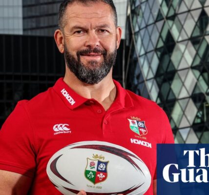 Andy Farrell has been selected as the head coach for the British and Irish Lions' tour of Australia.