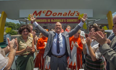 Michael Keaton (center) in The Founder.