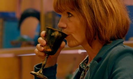 Diane drinks from the poisoned chalice … The Traitors.