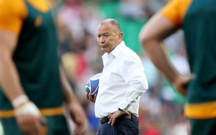 Eddie Jones expresses his disappointment and acknowledges his shortcomings by saying, "I have disappointed people and I am aware that I am not good enough. I bear the wounds of my mistakes."