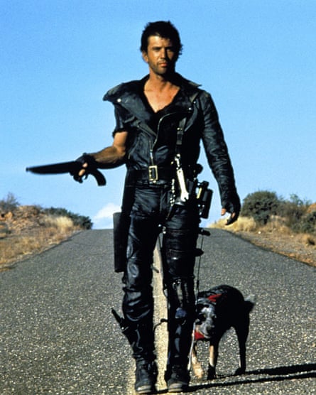 Mel Gibson in Mad Max 2: The Road Warrior, 1981.