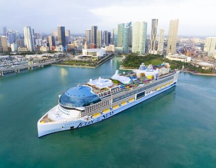 Is the world's largest cruise ship also the most environmentally friendly? The "biggest, baddest" vessel takes to the seas.
