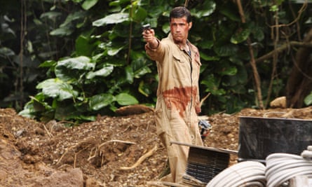Stabbed with a real knife instead of a prop on set … Matthew Fox in Lost.