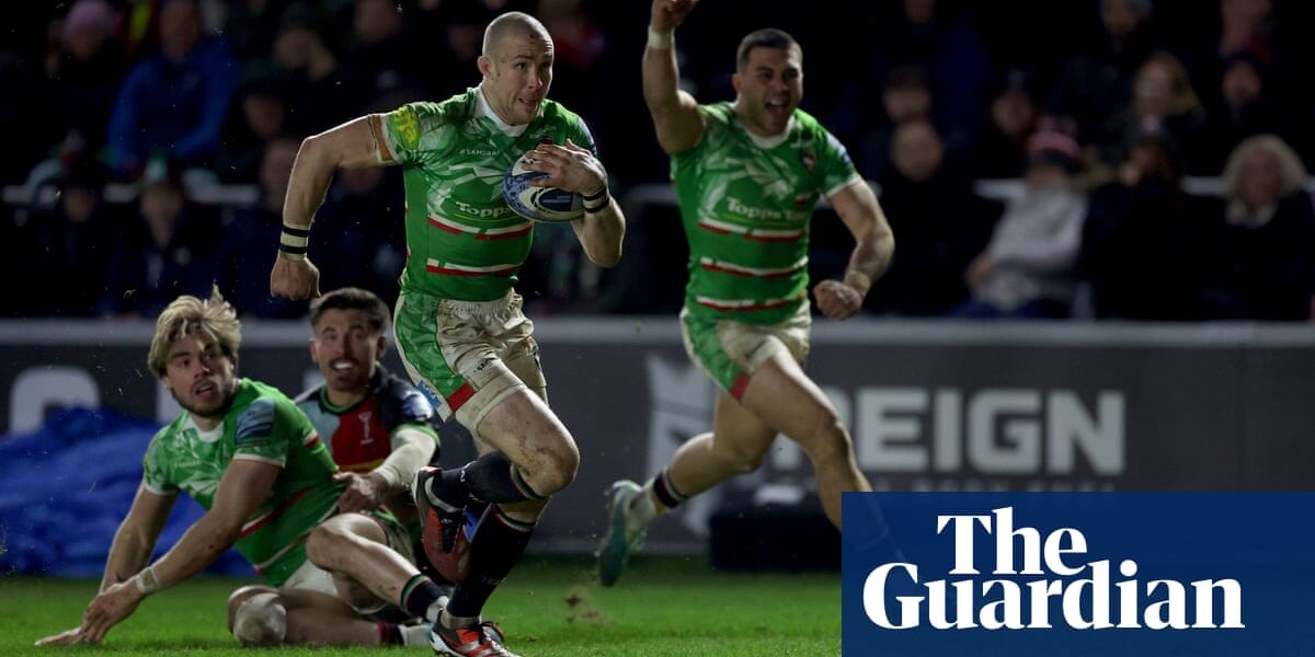 Leicester is now a contender for the Premiership title again, following their victory against Harlequins at the Stoop.