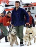 Crown Prince Frederik in the Arctic in 2000.