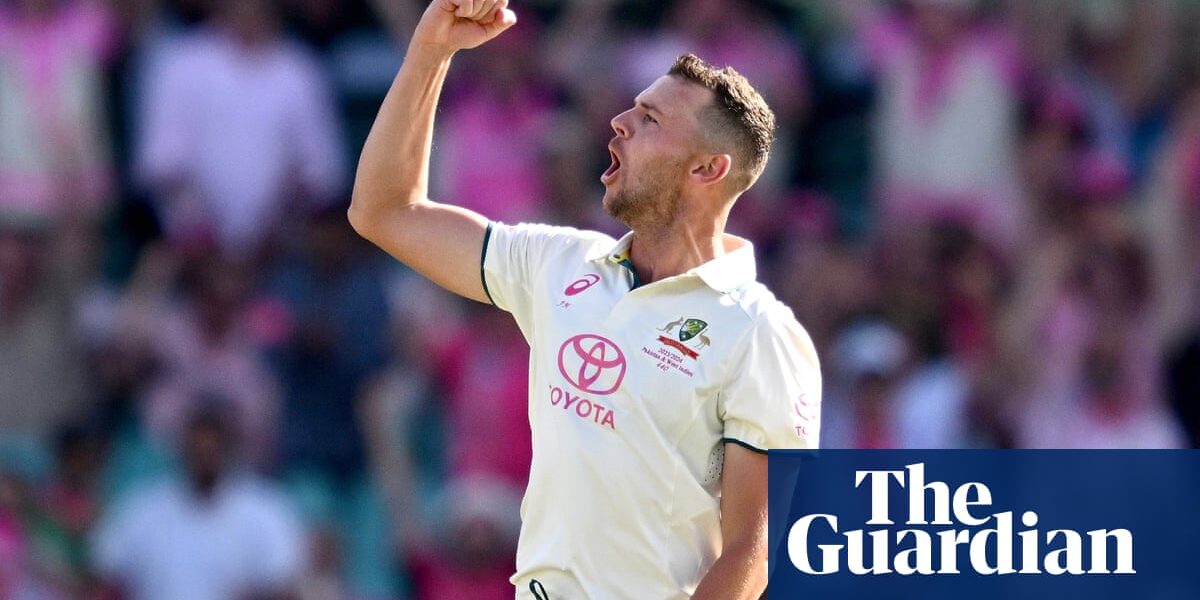 On the third day of the match, Josh Hazlewood's performance caused Pakistan to lose their momentum, giving Australia an advantage.