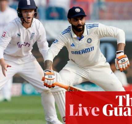The second day of the first Test between India and England was covered live.