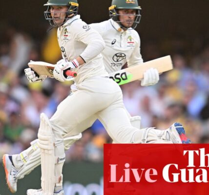 The second day of the second Test between Australia and West Indies was documented live.