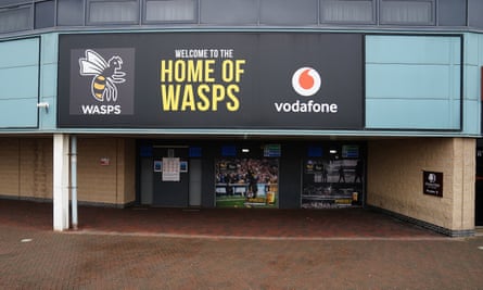 A general view of the Coventry Building Society Arena home of Wasps Rugby Club
