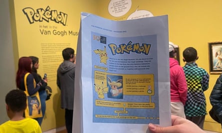 Pokémon Adventure treasure hunt leaflet.