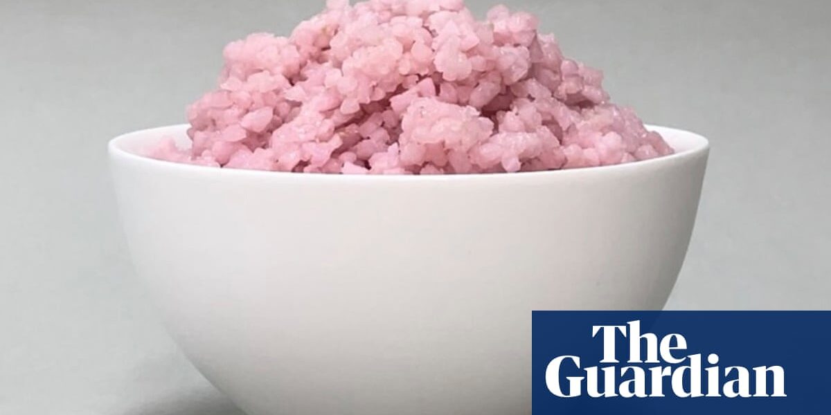According to its creators, "beef rice" made through lab cultivation has the potential to provide a more environmentally friendly option for protein.