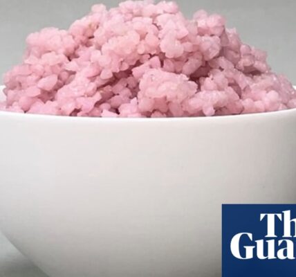 According to its creators, "beef rice" made through lab cultivation has the potential to provide a more environmentally friendly option for protein.