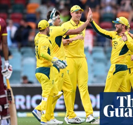 Australia completed a series sweep of the West Indies by achieving a record-breaking run-chase in the ODI match.