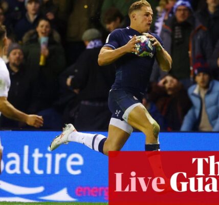 During the 2024 Six Nations tournament, Scotland emerged victorious over England with a final score of 30-21. The event was live-streamed and documented as it unfolded.