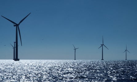 Ørsted's offshore wind farm near Nysted, Denmark.