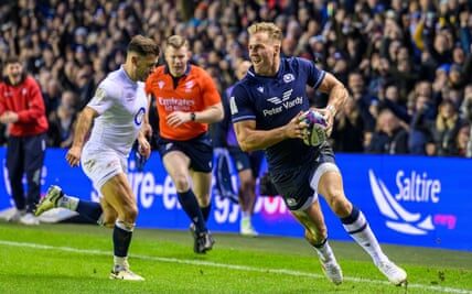Gerard Meagher reports on Finn Russell's impressive performance for Scotland at Murrayfield, leaving fans in awe.