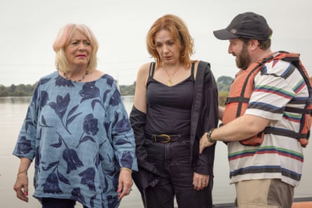 Alison Steadman, Katherine Parkinson and Jim Howick in Here We Go