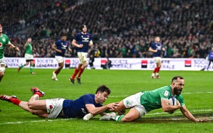 Ireland made a statement by dominating France and earning a win, especially after Willemse was given a red card.