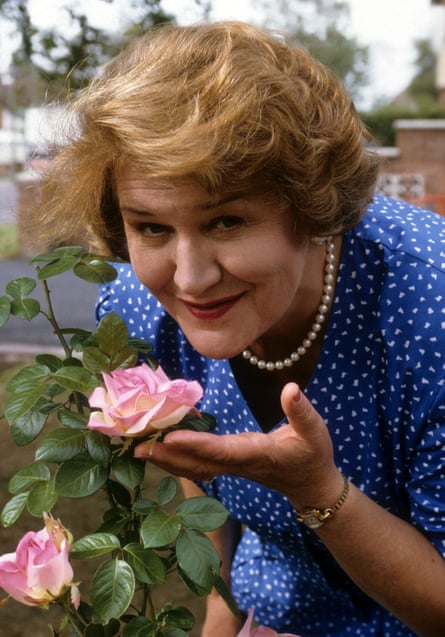 Patricia Routledge as Hyacinth Bucket in Keeping Up Appearances