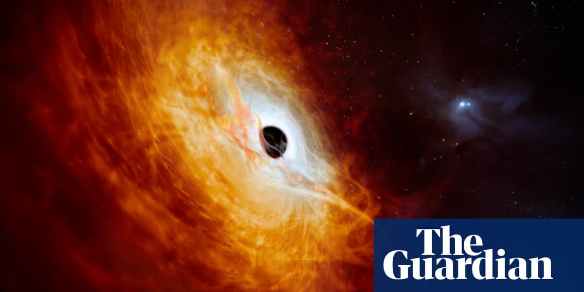 Scientists have found the most luminous entity in the universe - a quasar fueled by a black hole consuming the equivalent of one sun per day.