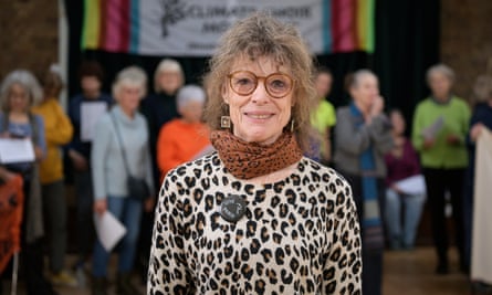 Sally Davies, co-leader of the London Climate Choir 