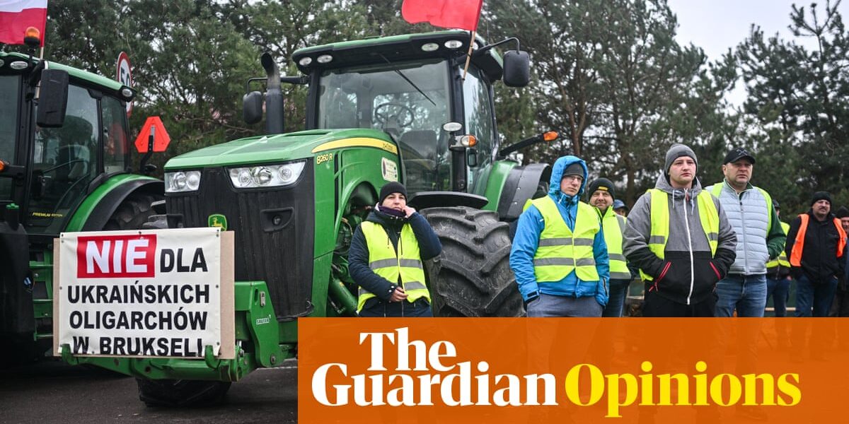 The Editorial's perspective on the rural uprising in Europe: promoting sustainability is beneficial for farmers as well.
