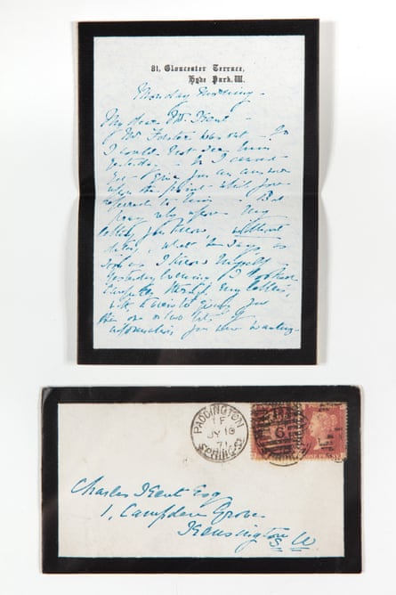 A letter from the collection.