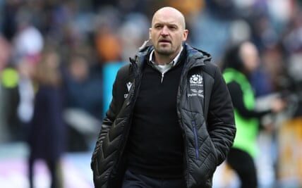 The Scotland coach, Gregor Townsend, expresses disappointment over the decision not to award a late try against France.