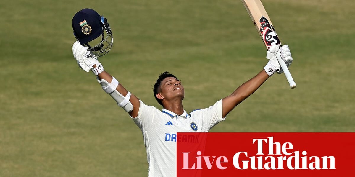 The third Test between India and England on day three was covered live.