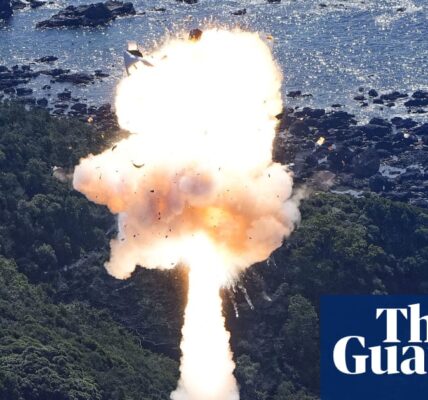 .


A spacecraft named One explodes shortly after liftoff in Japan.