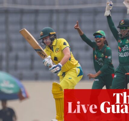 Australia beat Bangladesh in third women’s one-day international by eight wickets – as it happened