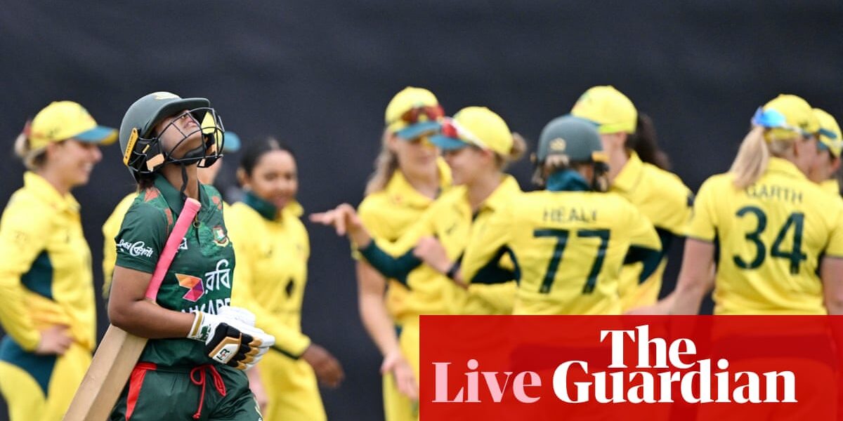 Australia triumphed in the first women's one-day international against Bangladesh, with a comprehensive victory.


As it unfolded, Australia emerged as the victor in the initial women's one-day match against Bangladesh, securing a resounding win.