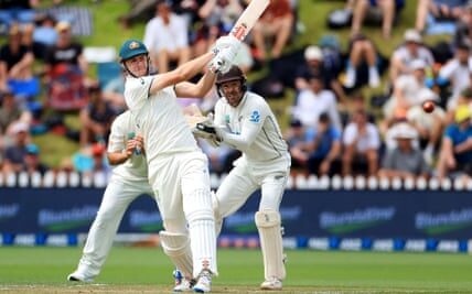 Australia's Nathan Lyon shines as he leads the team to victory against New Zealand in the first Test, with the latter struggling to maintain their performance.