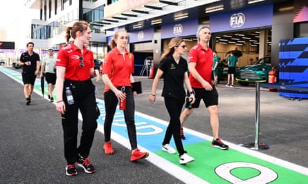 Giles Richards reports on the F1 Academy series, which aims to promote and support women in motorsport.