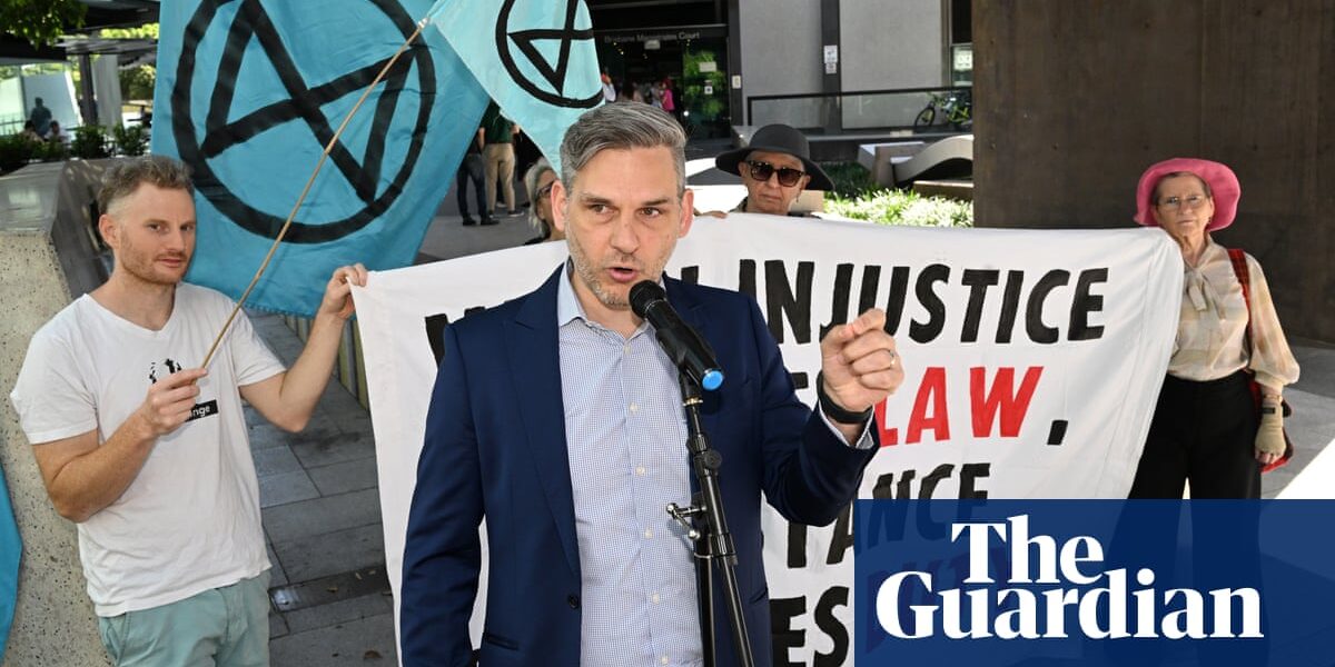"Green Party legislator denounces likening of Queensland's climate change protests to violent riots at US capitol as extremely offensive and abhorrent."