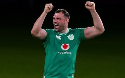 Ireland successfully defends their Six Nations title by defeating Scotland in a hard-fought game.
