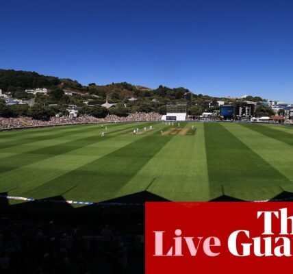 Live coverage of day three of the first Test match between New Zealand and Australia.