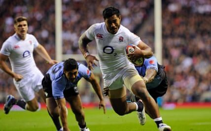 Manu Tuilagi is getting ready for his final match with the England rugby team, wearing his famous smile as he does so.