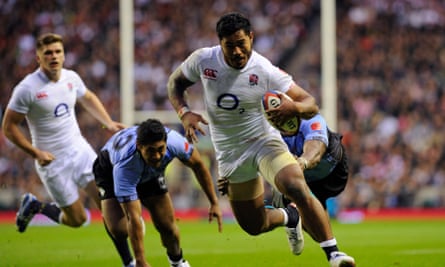 Manu Tuilagi is getting ready for his final match with the England rugby team, wearing his famous smile as he does so.
