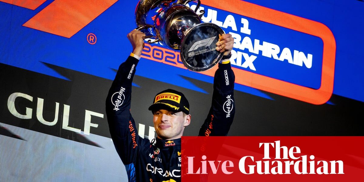 Max Verstappen and the Red Bull team were back to their usual Formula 1 routine at the Bahrain Grand Prix, securing a dominant one-two finish. The race went as planned, with Verstappen leading from start to finish.

Max Verstappen and the Red Bull team returned to their regular Formula 1 routine at the Bahrain Grand Prix, taking a commanding one-two victory. The race unfolded as expected, with Verstappen maintaining his lead throughout and crossing the finish line in first place.