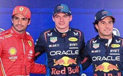 Max Verstappen takes the top spot in qualifying for the Australian Grand Prix while Lewis Hamilton drops down the rankings.