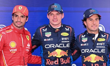 Max Verstappen takes the top spot in qualifying for the Australian Grand Prix while Lewis Hamilton drops down the rankings.