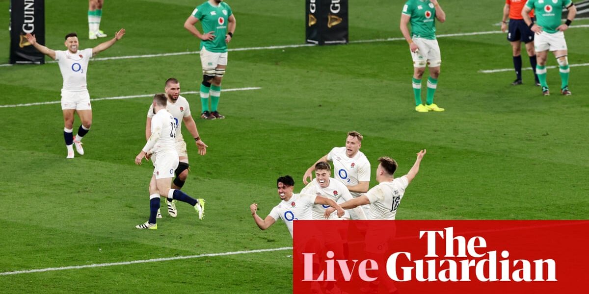 On Saturday, in the Six Nations 2024, England narrowly beat Ireland with a final score of 23-22. This was the outcome of the highly anticipated match, as England clinched the victory in the last few minutes. The game was closely followed and commentated on throughout, with updates and reactions posted along the way.