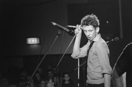 Shane MacGowan, photographed in 1985.