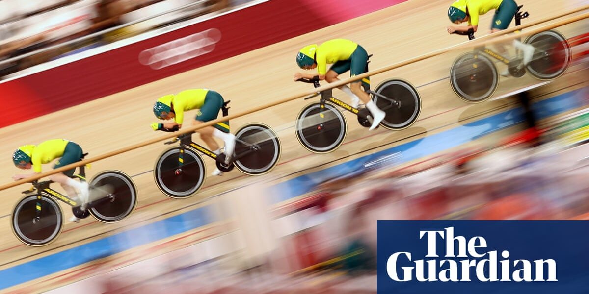 The Australian track cycling team unveils a $100,000 bicycle in their quest for an Olympic gold medal in Paris.