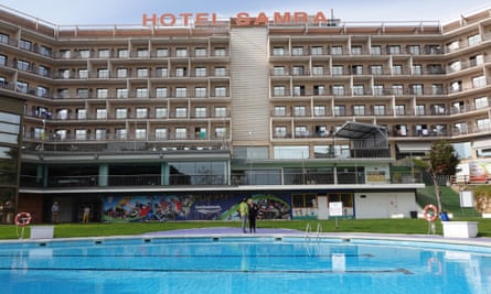 The Hotel Samba in Lloret