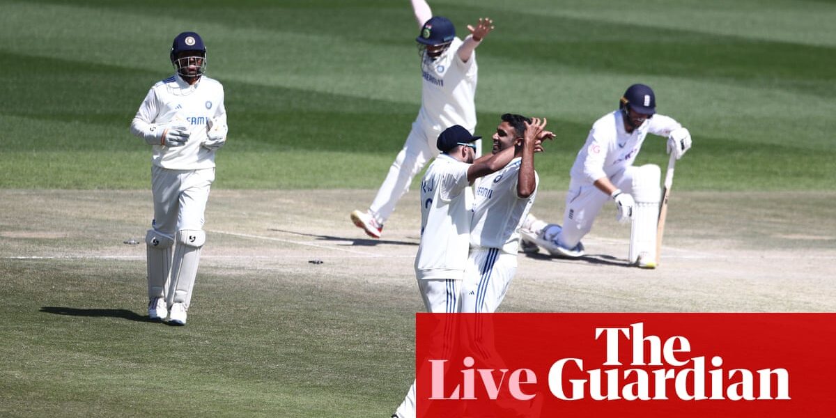 The third day of the fifth Test between India and England, as it unfolded live.