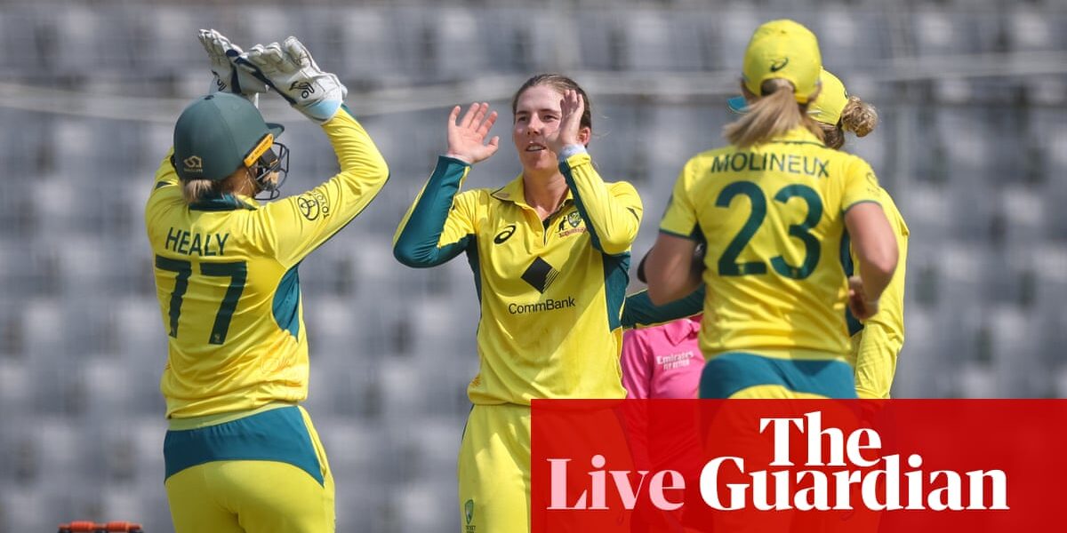 Australia win second women’s T20 against Bangladesh by 58 runs – as it happened
