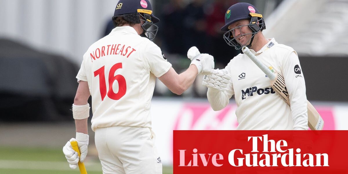County cricket day two: Lancs v Surrey, Kent v Somerset, and more – live